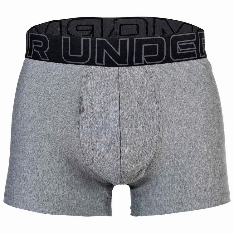 Under Armour Under Armour Boxershort Unterhose Herren - Grau/Schwarz - 5 | SportScheck