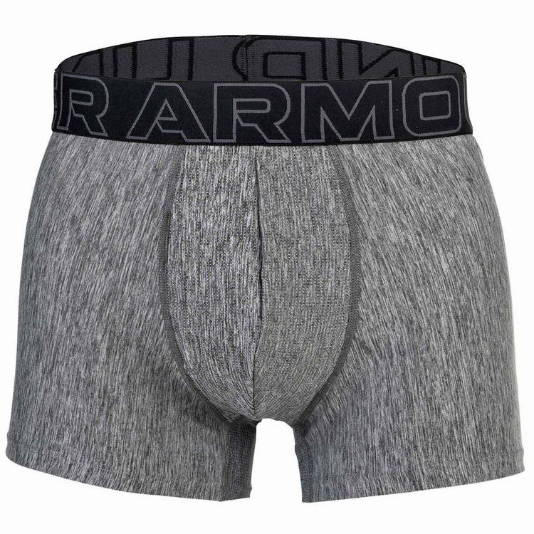 Under Armour Under Armour Boxershort Unterhose Herren - Grau/Schwarz - 3 | SportScheck