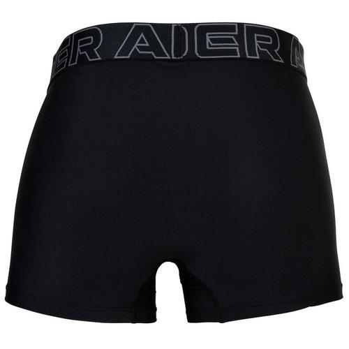 Rückansicht von Under Armour Boxershort Hipster Herren Grau/Schwarz