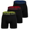 Under Armour Boxershort Unterhose Herren - Schwarz/Hellgr&uuml;n/Blau/Rot