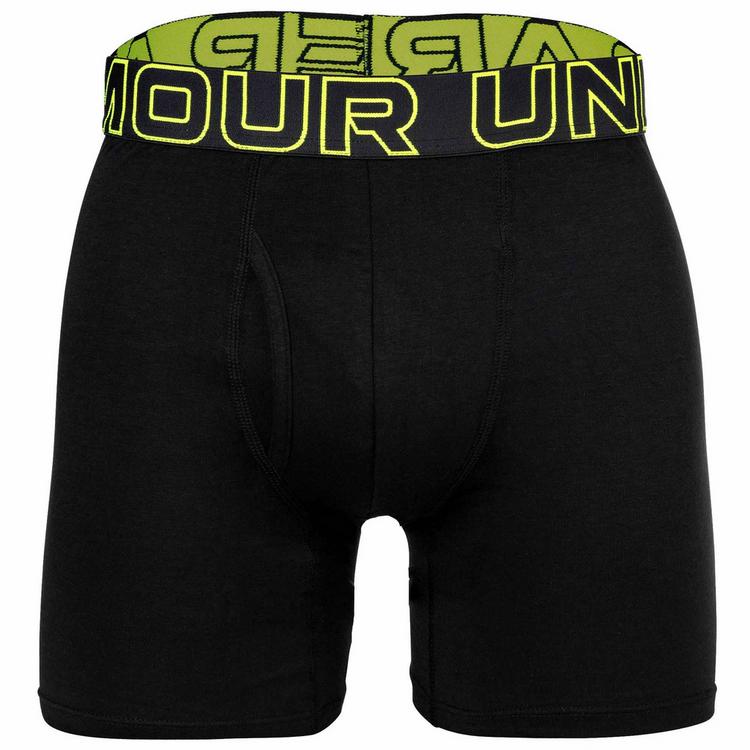 Under Armour Under Armour Boxershort Unterhose Herren - Schwarz/Hellgr&uuml;n/Blau/Rot - 2 | SportScheck