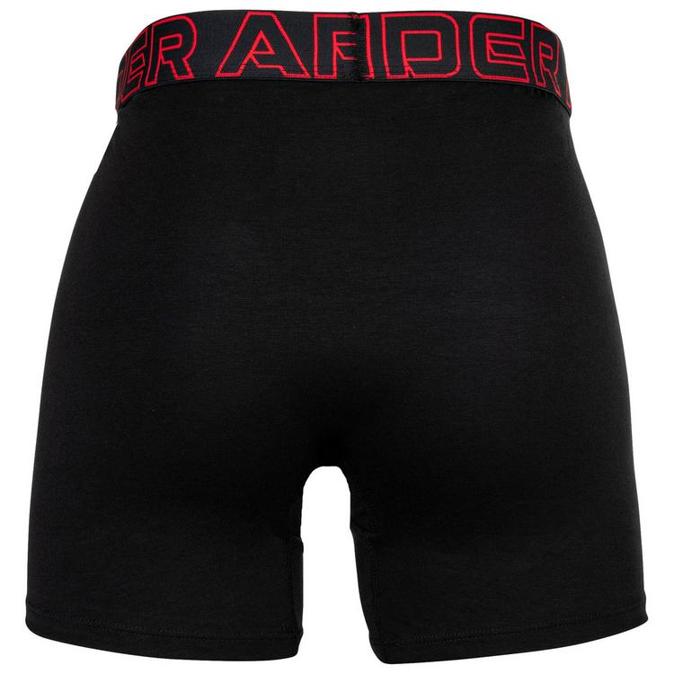 Under Armour Under Armour Boxershort Unterhose Herren - Schwarz/Hellgr&uuml;n/Blau/Rot - 5 | SportScheck