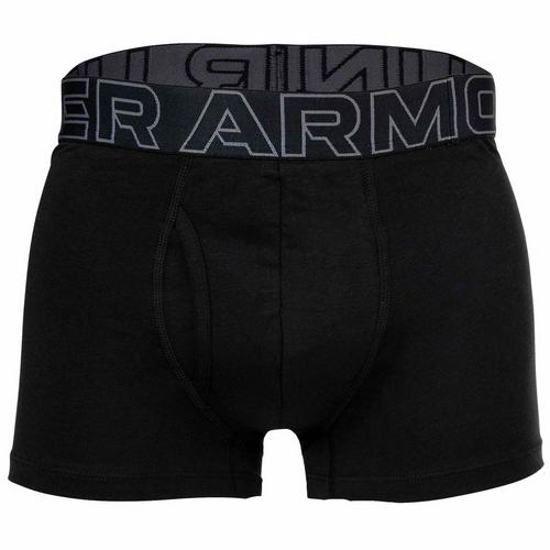 Rückansicht von Under Armour Boxershort Hipster Herren Schwarz/Grün