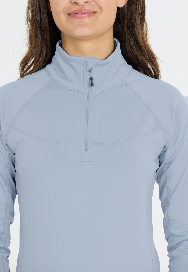 Whistler Whistler Blume Langarmshirt Damen - 2161 Dusty Blue - 0 | SportScheck