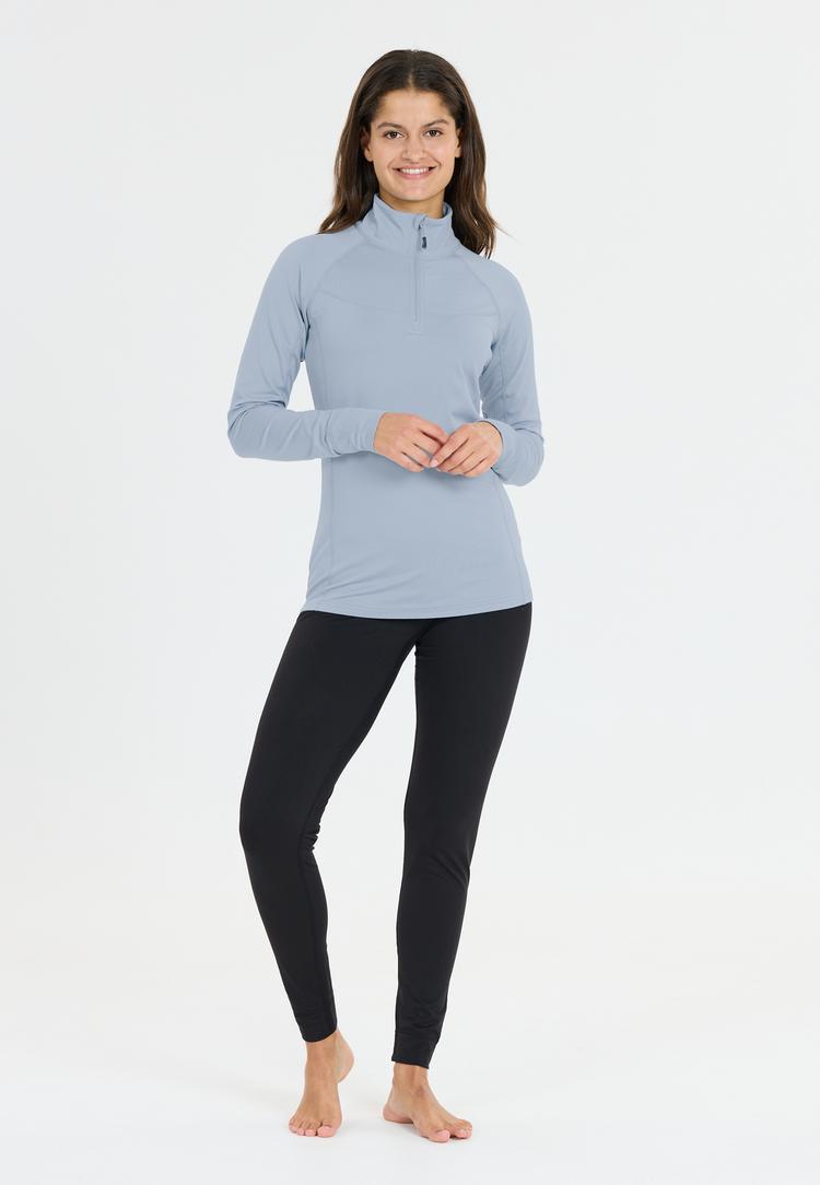 Whistler Whistler Blume Langarmshirt Damen - 2161 Dusty Blue - 2 | SportScheck