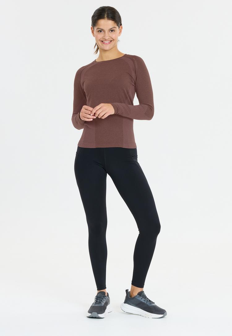 Endurance Endurance Halen Langarmshirt Damen - 4261 Huckleberry - 0 | SportScheck