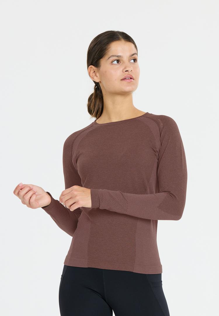 Endurance Endurance Halen Langarmshirt Damen - 4261 Huckleberry - 1 | SportScheck