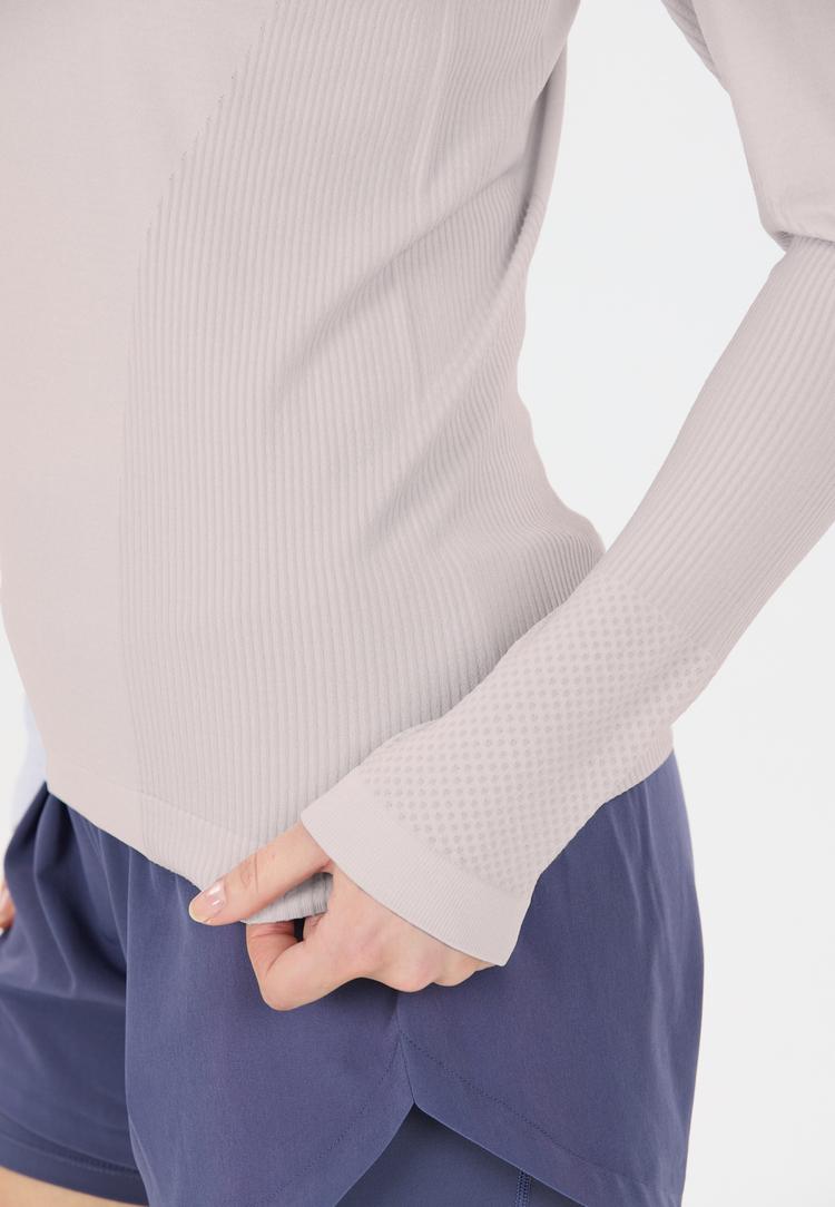 Endurance Endurance Halen Langarmshirt Damen - 1284 Lilac Gray - 1 | SportScheck
