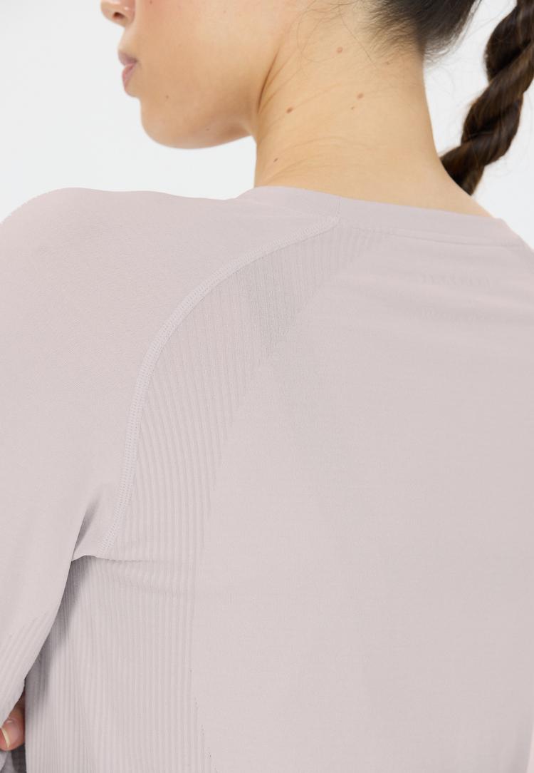 Endurance Endurance Halen Langarmshirt Damen - 1284 Lilac Gray - 2 | SportScheck