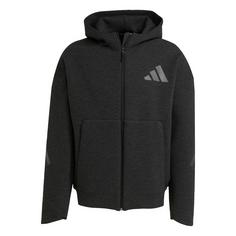 adidas adidas Z.N.E. Hochwertige Kapuzenjacke Hoodie Herren Black Melange