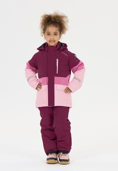 Rückansicht von ZigZag Taylora Skijacke Kinder 4078 Dark Purple