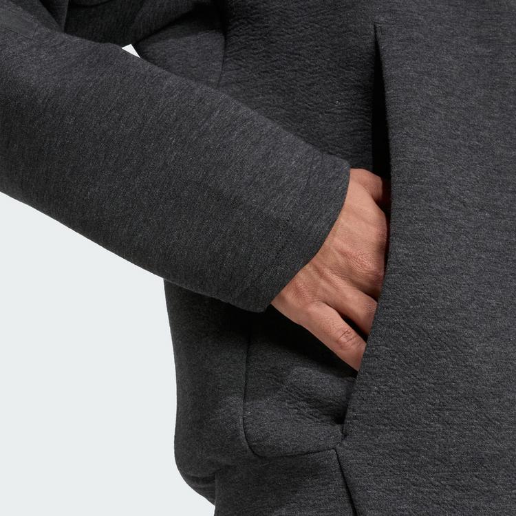 adidas adidas adidas Z.N.E. Hochwertige Kapuzenjacke Hoodie Herren - Black Melange - 0 | SportScheck