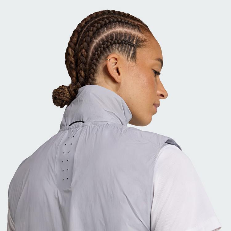 adidas adidas Adi365 Running CLIMAWARM Weste Outdoorweste Damen - Halo Silver - 0 | SportScheck