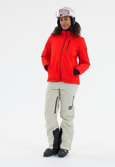 Rückansicht von Whistler Drizzle Skijacke Damen 4367 True Red
