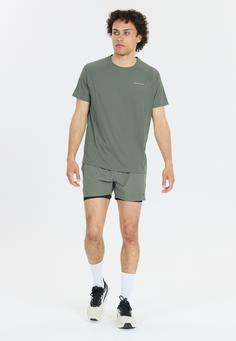 Rückansicht von Endurance Kros Funktionsshorts Herren 3058 Balsam Green