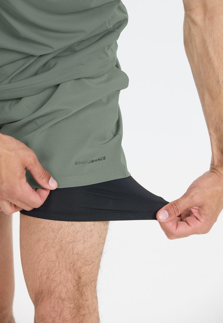 Endurance Endurance Kros Funktionsshorts Herren - 3058 Balsam Green - 1 | SportScheck