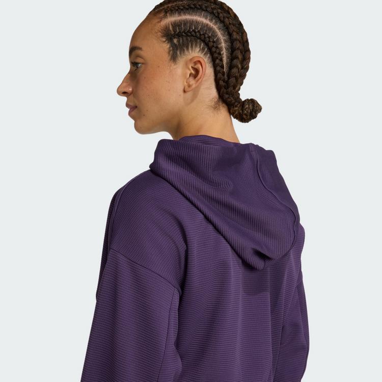 adidas adidas Yoga Oberteil Funktionssweatshirt Damen - Aurora Plum - 1 | SportScheck