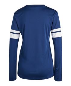 Rückansicht von adidas Squadra 25 Trikot Damen Fußballtrikot Damen blauweiss