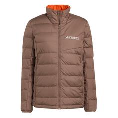adidas Terrex Multi Light Down CLIMAWARM Jacke Daunenjacke Damen Trace Brown