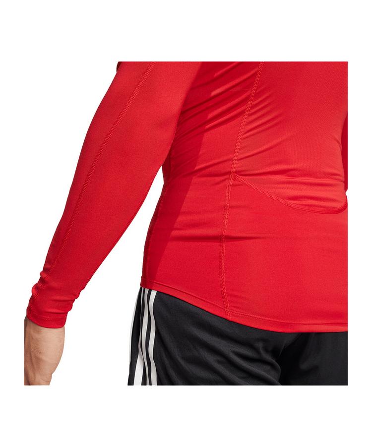 adidas adidas Techfit Longsleeve Underwear Longseeve Funktionsshirt Herren - rot - 1 | SportScheck