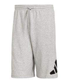 adidas Essentials Big Logo Short Fußballshorts Herren grauweiss