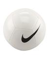 Nike Pitch Team Trainingsball Fu&szlig;ball - weiss