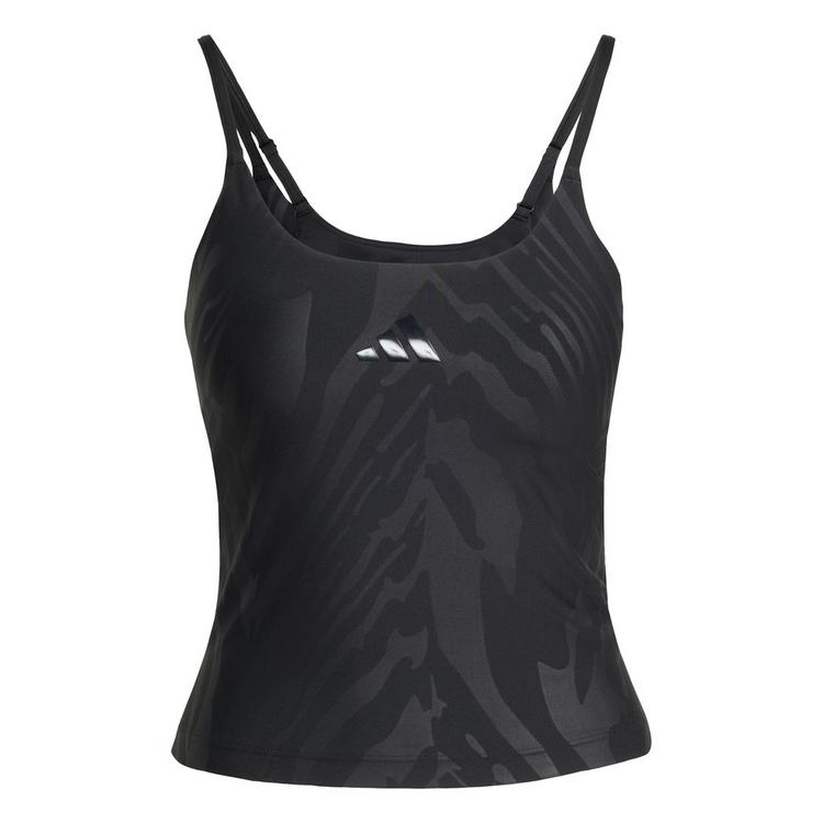 adidas adidas AOP Optime Tank Top Funktionstank Damen - Black - 0 | SportScheck