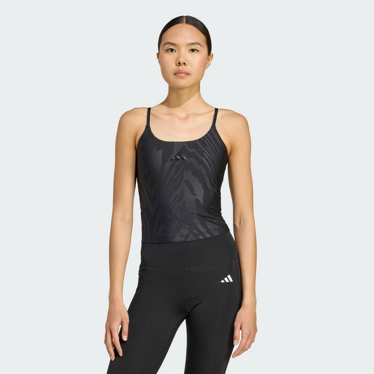 adidas adidas AOP Optime Tank Top Funktionstank Damen - Black - 0 | SportScheck