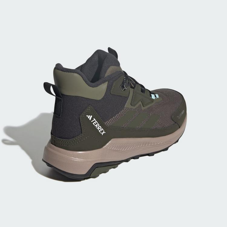 adidas adidas Terrex Anylander CLIMAWARM+ Wanderschuh Wanderschuhe Damen - Olive Strata / Night Cargo / Semi Flash Aqua - 4 | SportScheck
