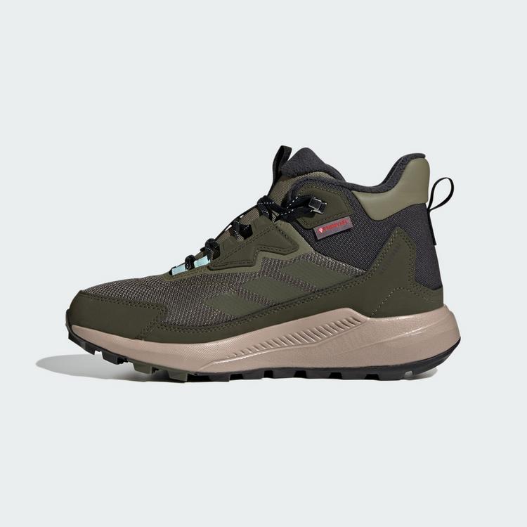 adidas adidas Terrex Anylander CLIMAWARM+ Wanderschuh Wanderschuhe Damen - Olive Strata / Night Cargo / Semi Flash Aqua - 5 | SportScheck
