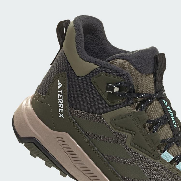 adidas adidas Terrex Anylander CLIMAWARM+ Wanderschuh Wanderschuhe Damen - Olive Strata / Night Cargo / Semi Flash Aqua - 6 | SportScheck