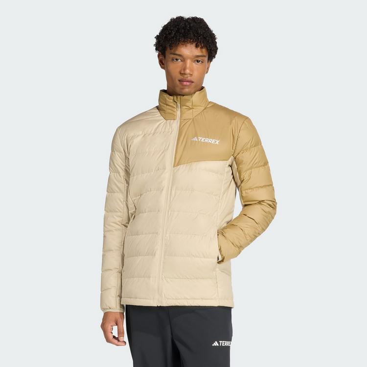 adidas adidas Terrex Multi Light Down CLIMAWARM Jacke Outdoorjacke Herren - Savanna - 0 | SportScheck