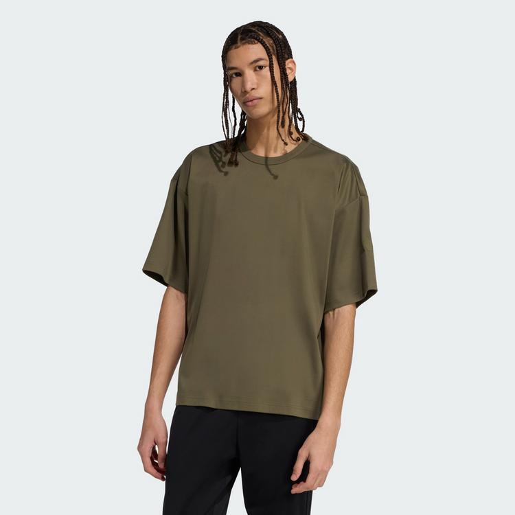 adidas adidas Soft Lux T-Shirt T-Shirt Herren - Olive Strata - 0 | SportScheck