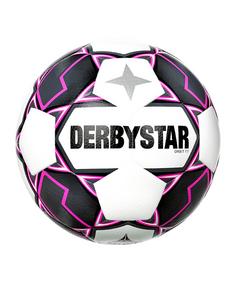 Rückansicht von Derbystar Orbit TT v22 Trainingsball Fu&szlig;ball weisstuerkisgrau
