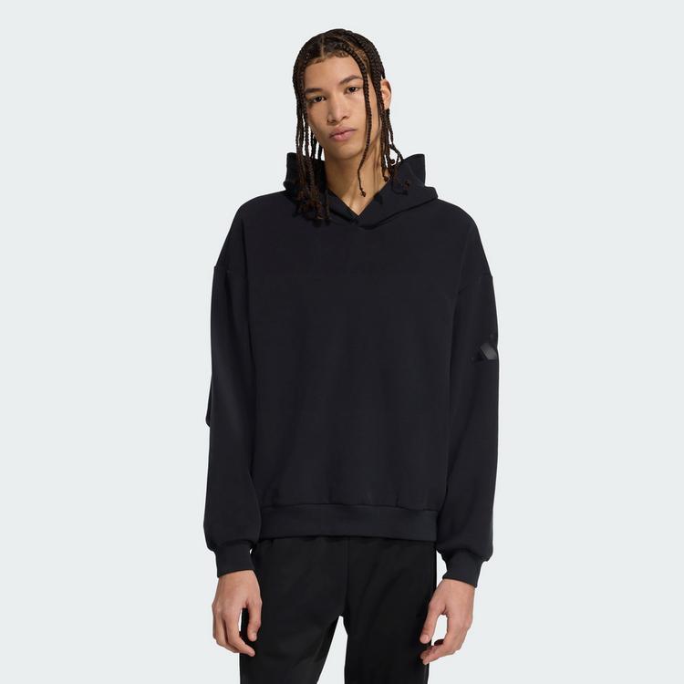 adidas adidas Soft Lux Hoodie Hoodie Herren - Black - 0 | SportScheck