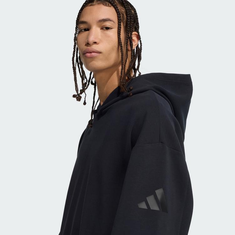 adidas adidas Soft Lux Hoodie Hoodie Herren - Black - 0 | SportScheck