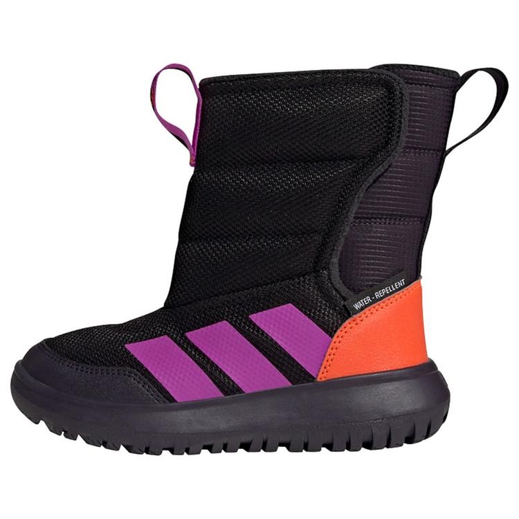 adidas adidas Winterplay Schuhe Kids Sneaker Kinder - Core Black / Purple Burst / Impact Orange - 0 | SportScheck