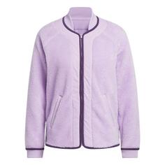 adidas Go-To Fleecejacke Funktionsjacke Damen Powder Plum