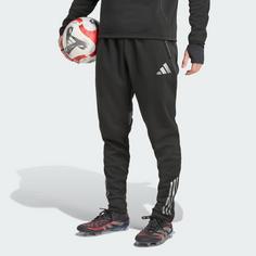Rückansicht von adidas Tiro 25 Competition Winterfeste Hose Trainingshose Herren Black / Team Dark Grey