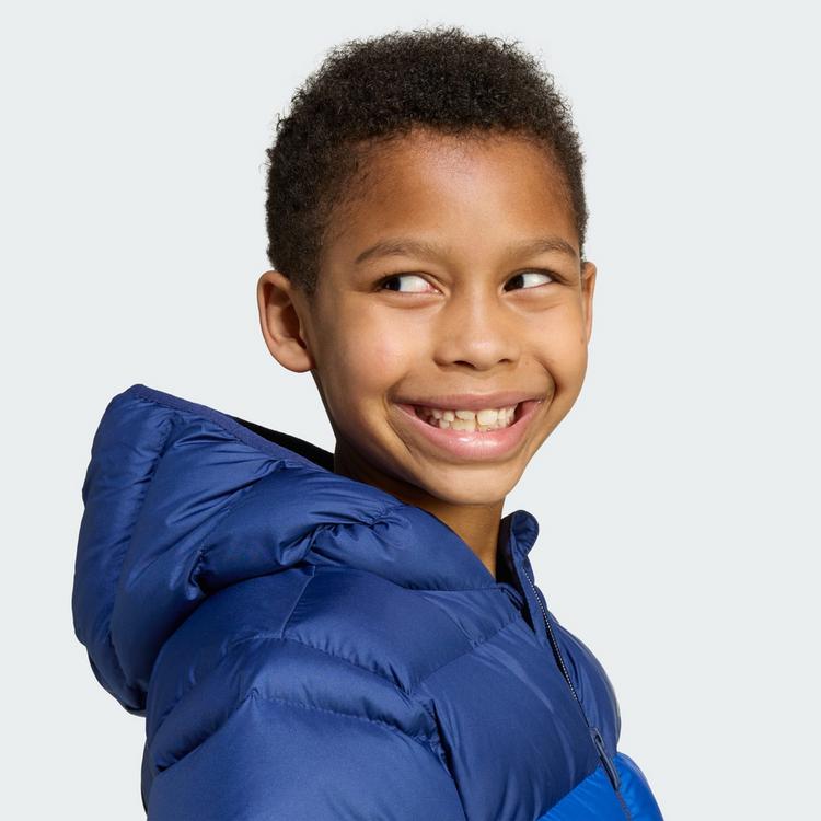 adidas adidas Kunstdaunen Jacke Kinder Daunenjacke Kinder - Dark Blue / Royal Blue / Glow Blue - 0 | SportScheck