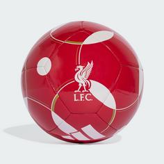 Rückansicht von adidas FC Liverpool Home Club Ball Fußball Strawberry Red / White / Bold Gold