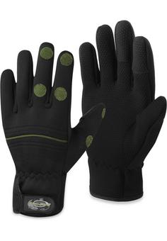 normani Fishing Sports Tarpune Outdoorhandschuhe Schwarz/Oliv