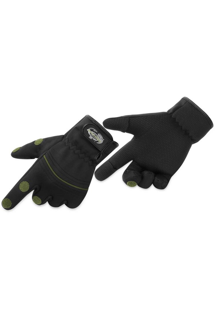 normani Fishing Sports normani Fishing Sports Tarpune Handschuh - Schwarz/Oliv - 2 | SportScheck