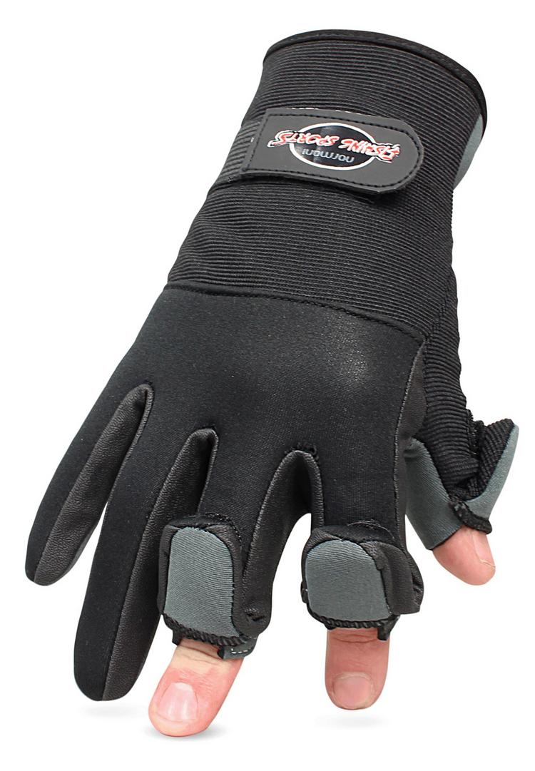 normani Fishing Sports normani Fishing Sports Catcher Handschuh - Schwarz/Grau - 2 | SportScheck