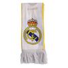 adidas Real Madrid Heimschal Fanschal - White / Bold Gold / Light Solid Grey
