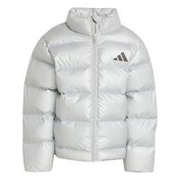 adidas Kunstdaunen Glam Jacke Kinder Daunenjacke Kinder - Silver Metallic / Black Reflective