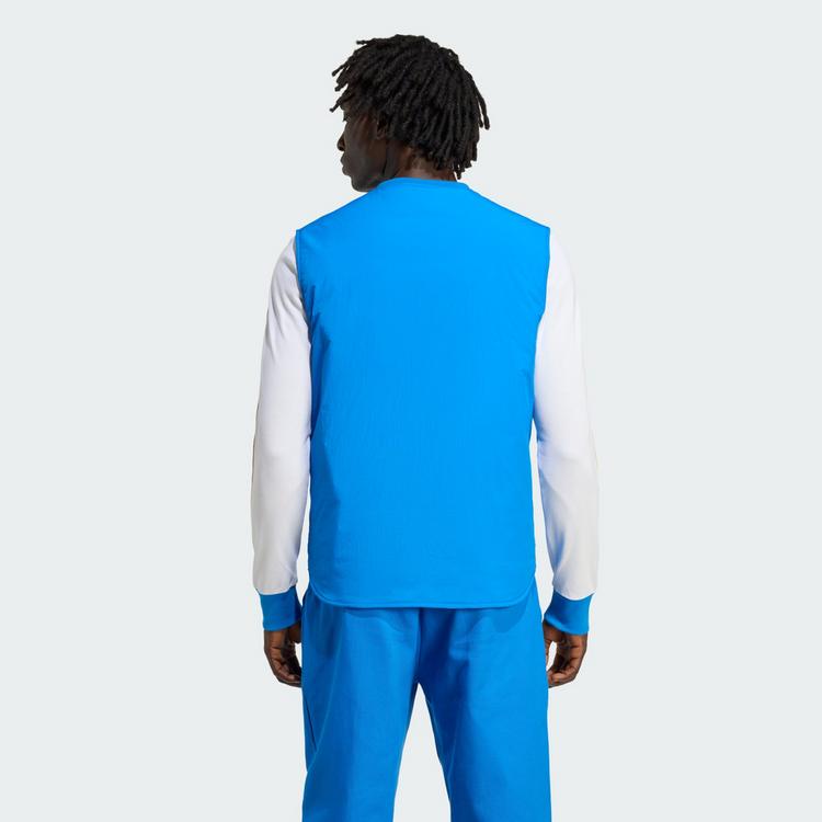adidas adidas Real Madrid Terrace Icons Weste Outdoorweste Herren - Blue Bird / White - 1 | SportScheck