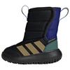 adidas Winterplay Schuhe f&uuml;r Kinder Winterschuhe Kinder - Core Black / Khaki / Preloved Teal