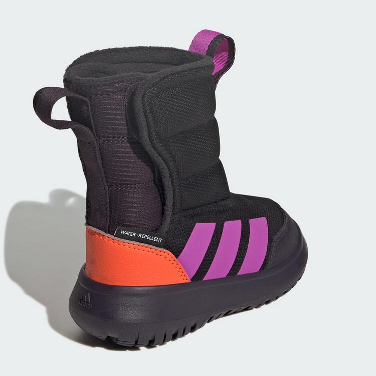 adidas adidas Winterplay Schuhe Kids Winterschuhe Kinder - Core Black / Purple Burst / Impact Orange - 4 | SportScheck