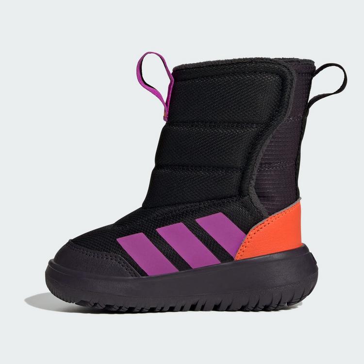 adidas adidas Winterplay Schuhe Kids Winterschuhe Kinder - Core Black / Purple Burst / Impact Orange - 5 | SportScheck